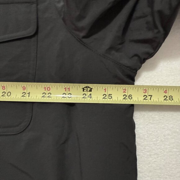 Time And Tru Women's Snap Button Nylon Black Quilted Jacket Size 1X 16W-18W NWOT - Picture 9 of 10